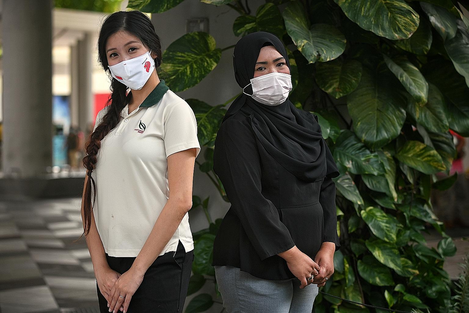 Ms Grace Koh, a senior manager (Skyrise Greenery) at the National Parks Board, and Ms Maslindah Fadzilah, a hospitality manager at Insead Residences, are among guests who will attend the National Day ceremony.