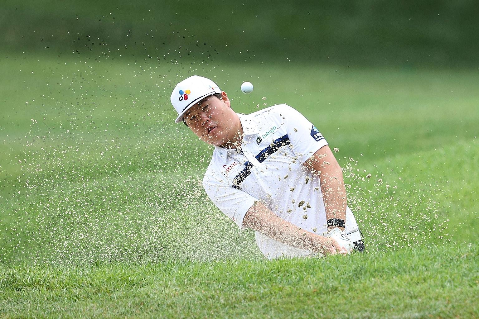 Im Sung-jae, seen competing at the Travelers Championship last month, is aiming for a good showing when he makes his St Jude Invitational debut today. PHOTO: AGENCE FRANCE-PRESSE