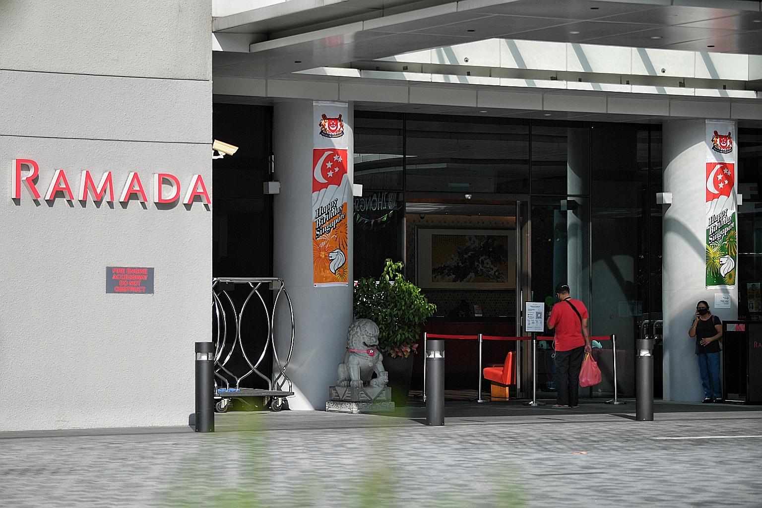 Ramada by Wyndham Singapore at Zhongshan Park said it was informed by MOH on July 24 that a city guest who visited the hotel in Balestier was identified as a positive case. The hotel is one of the spots most frequented by Covid-19 cases in the commun