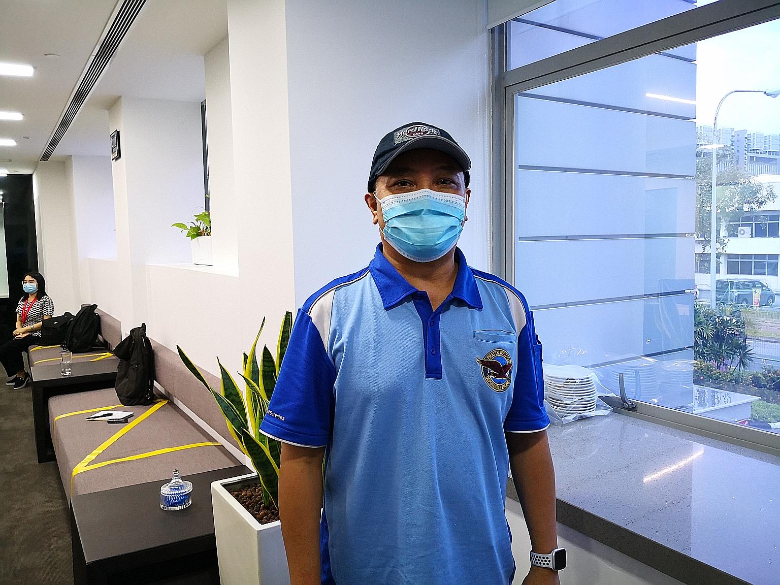 Tool calibration technician Ridzuan Abdul Hamid is one of about 400 Pratt & Whitney staff who were laid off yesterday. The compensation package for retrenched staff includes one month of pay for each year of service, capped at 25 years.