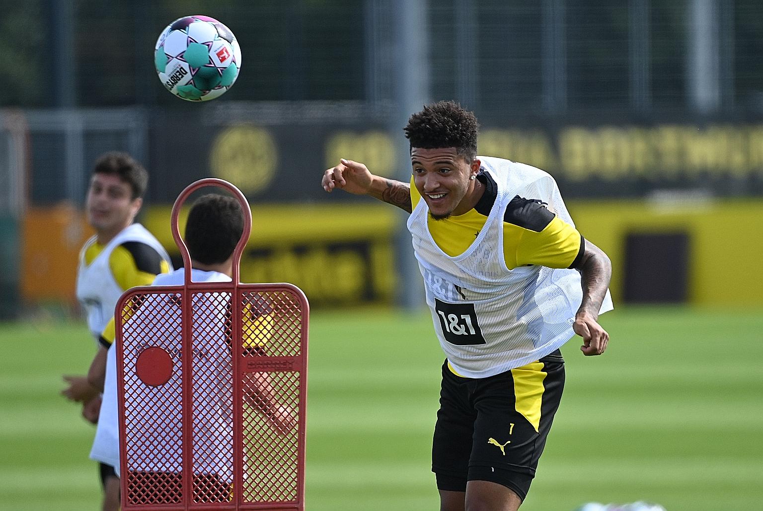 Borussia Dortmund's Jadon Sancho could be making a big money move to Manchester United.