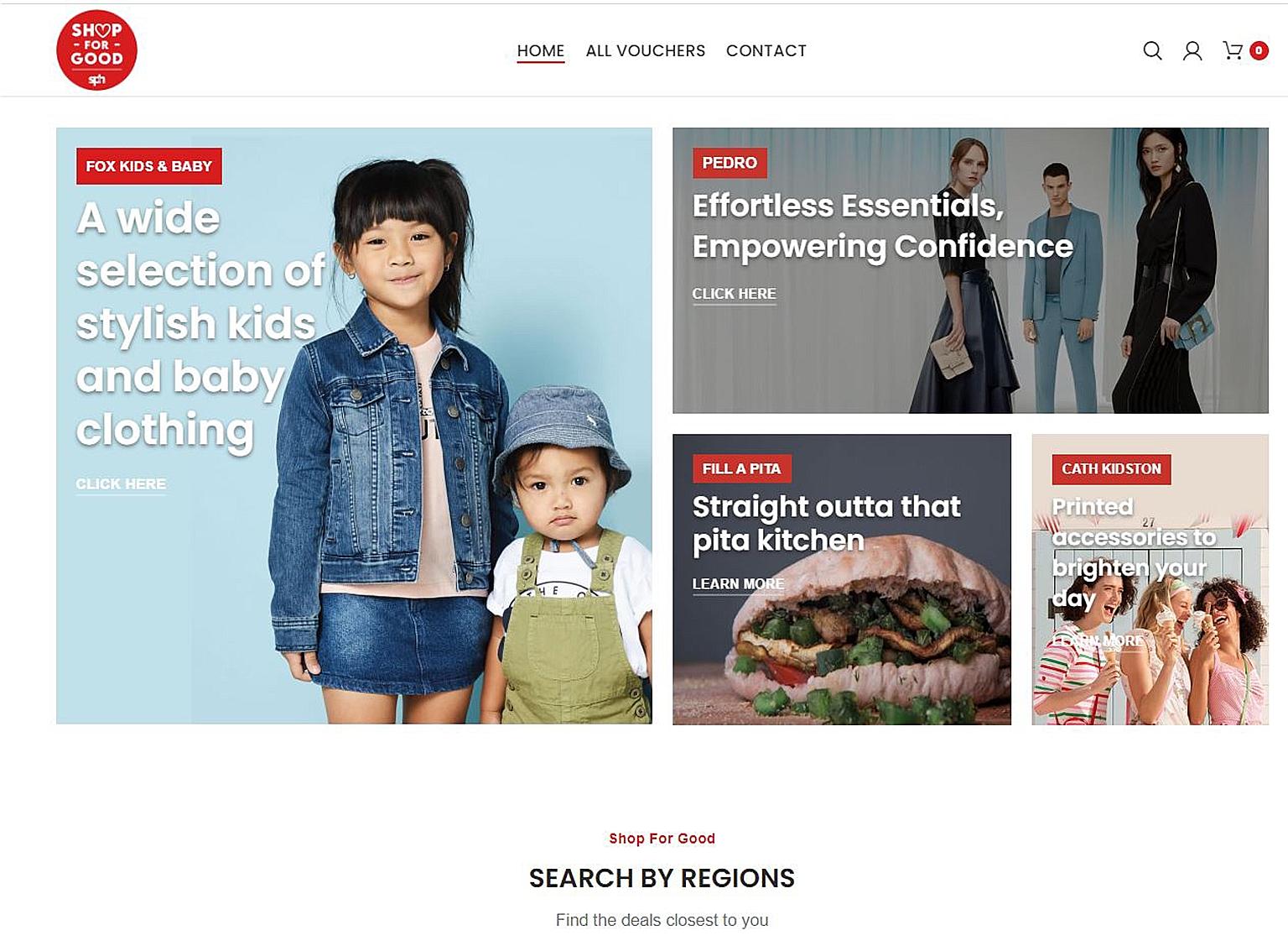 Shop For Good aims to help stimulate the economy with promotional code and voucher listings from brands and eateries.