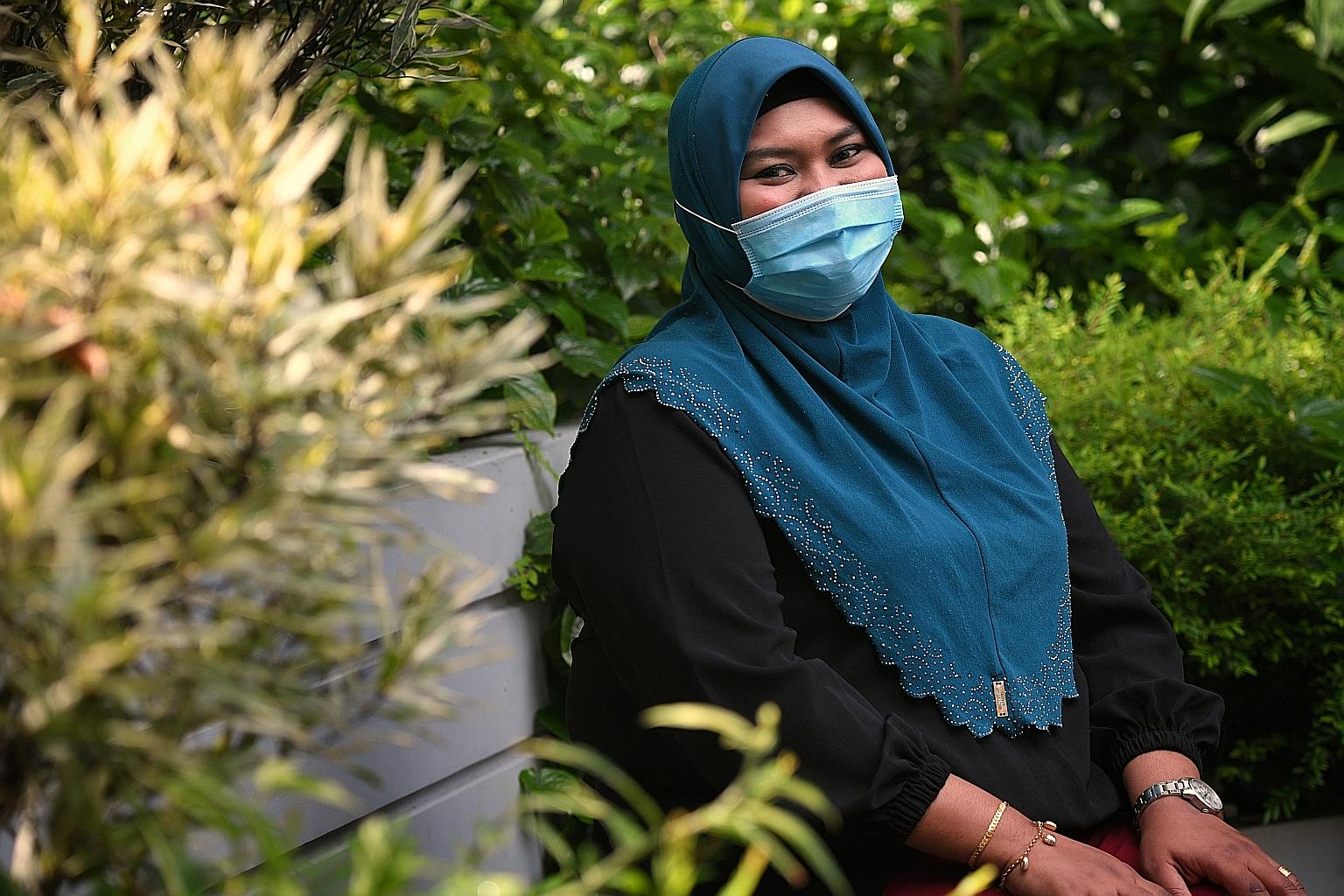 Before the circuit breaker, housewife Diljan Shaik Arif Ali would cook simple dishes such as rice, mixed vegetables and non-spicy curry chicken for about 10 of her neighbours almost daily.