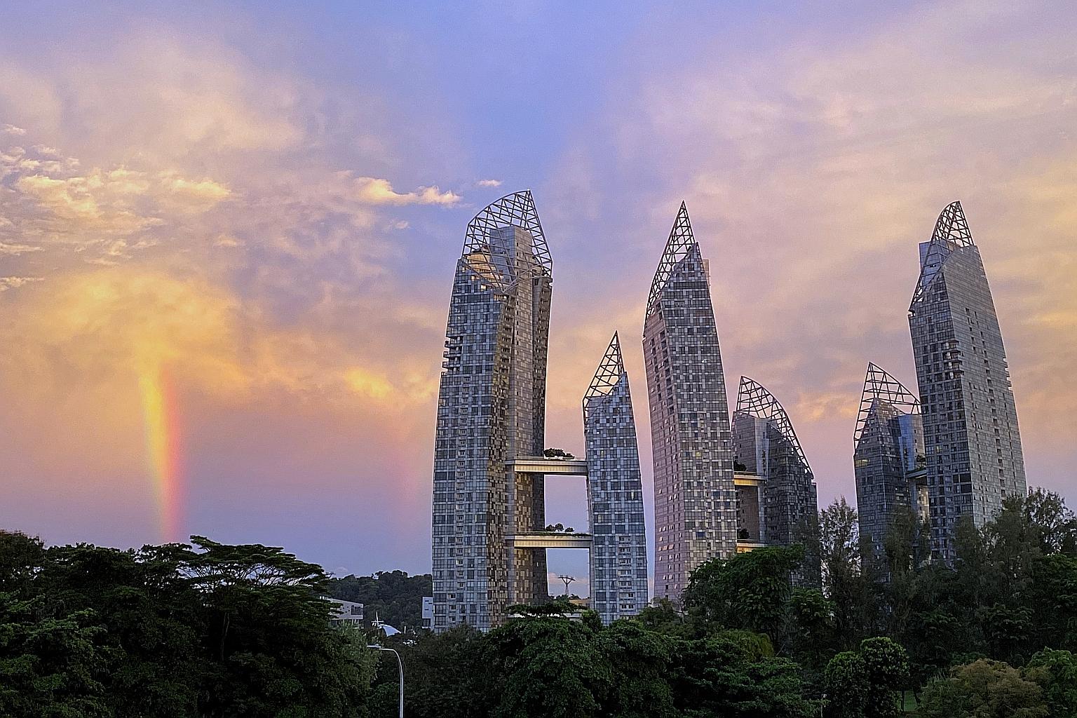 In the rest of central region, the highest transacted price was $5.85 million for a unit at Reflections at Keppel Bay (above), while Skyline @ Orchard Boulevard once again took the top spot for the highest transacted price, with a unit resold for $14