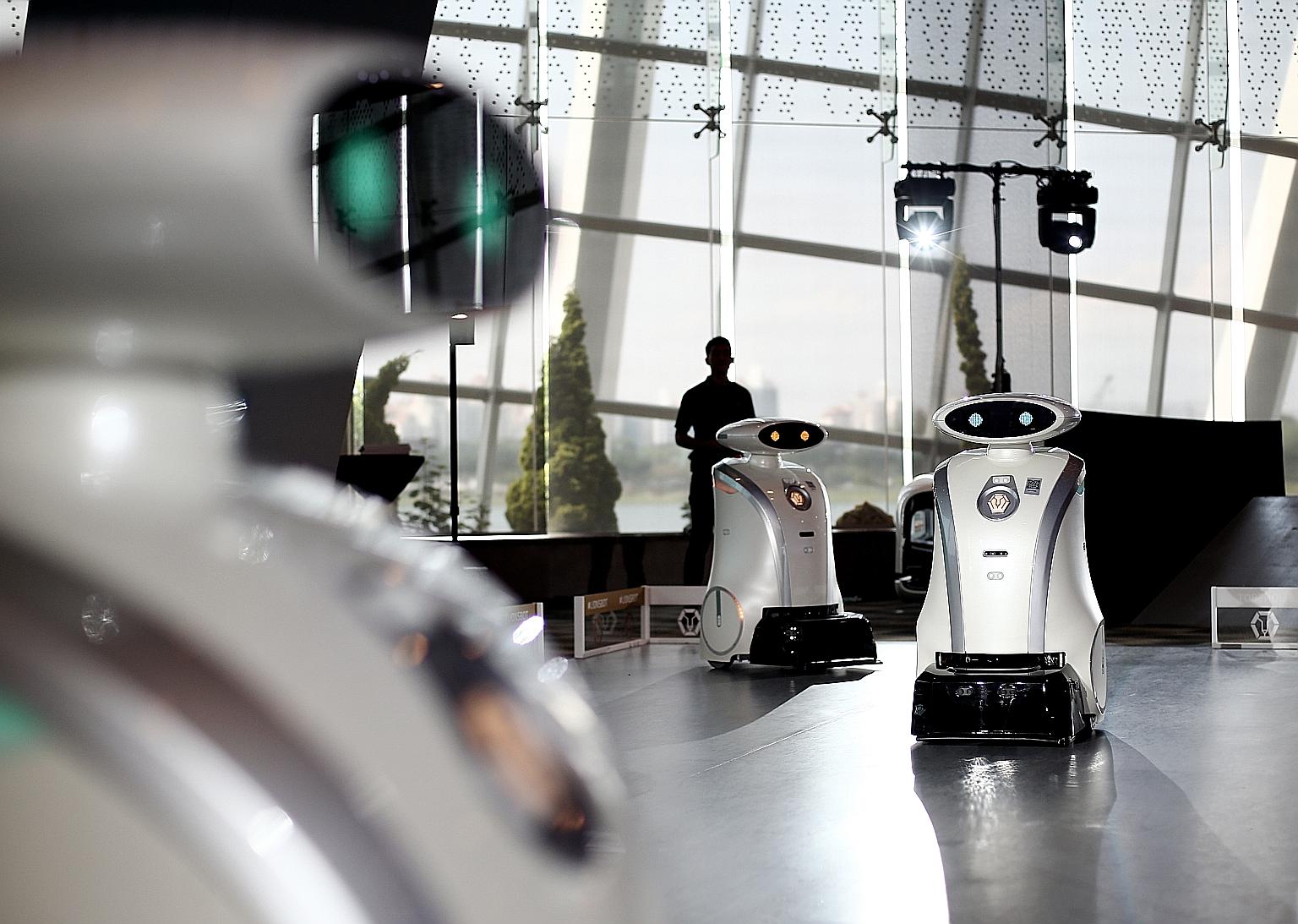 Singapore company LionsBot International manufactures a variety of floor-cleaning robots that scrub, mop and vacuum. Such robots have helped the cleaning industry cope with labour shortages amid greater demand for cleaning services and more rigorous