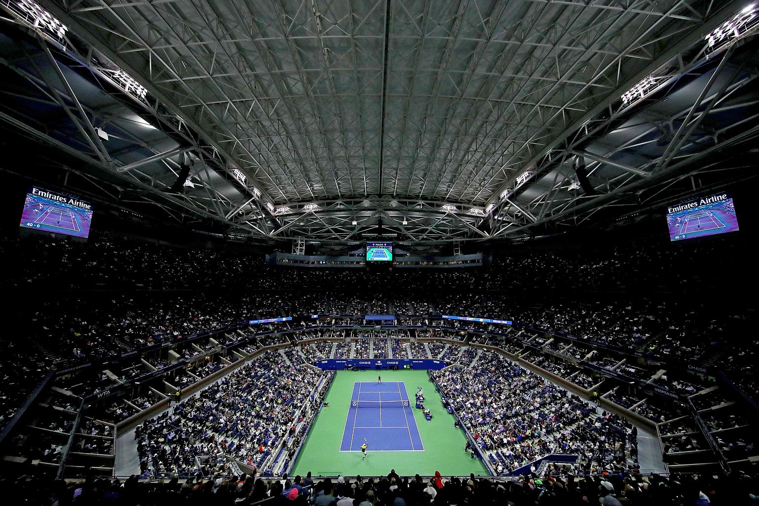 Arthur Ashe Stadium will not have fans at this year's US Open.