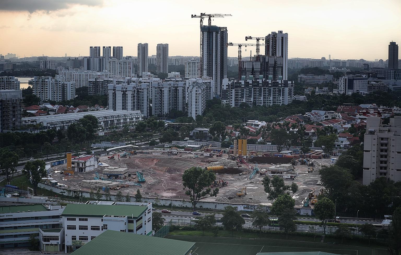 Sovereign wealth funds invested US$4.4 billion (S$6 billion) in the real estate sector in the first seven months of this year, 65 per cent down from the same period a year ago. The nature of property investments is also shifting, with funds increasin