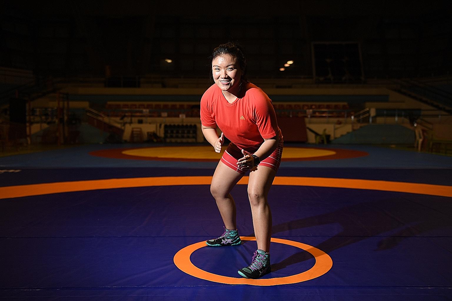 Ms Danielle Lim, who has won six medals in wrestling competitions overseas, was once consistently at the bottom of her cohort in secondary school. She managed to turn things around thanks to her teachers' help and is now a student at the Singapore In