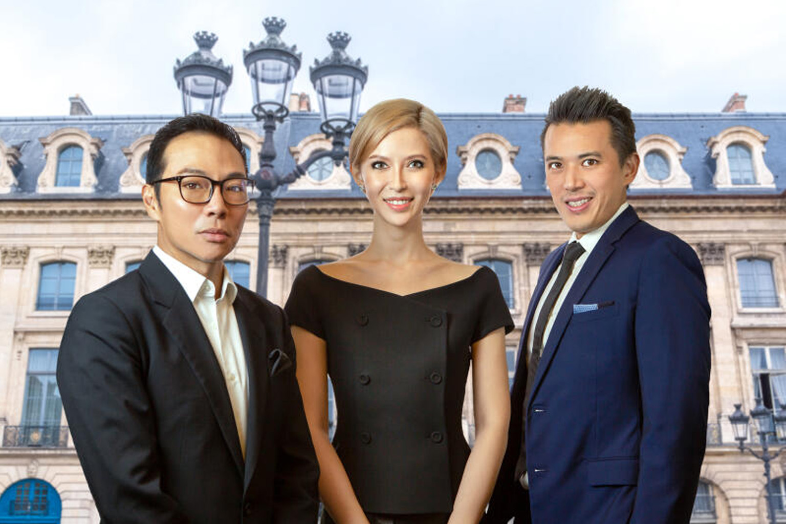 Bellagraph Nova Group was founded by Ms Shen and her Singaporean business partners Terence Loh (left) and Nelson Loh, who are cousins. The group, which made the news for its takeover bid for Newcastle United, is under fire over questionable marketing