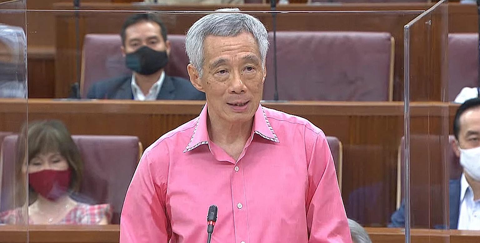 Prime Minister Lee Hsien Loong said the Government and the opposition must ensure policy debates are based on principles and fact, guided by shared ideals and goals, including securing Singapore's future.
