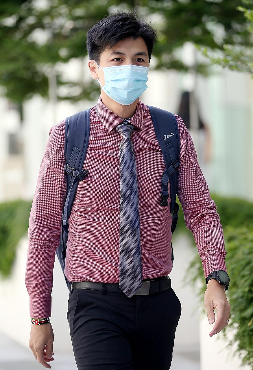 Ashley Liew (above) said that the "numerous comments, blog posts" disputing his act of sportsmanship had cast him in a "very negative light". ST PHOTO: WONG KWAI CHOW