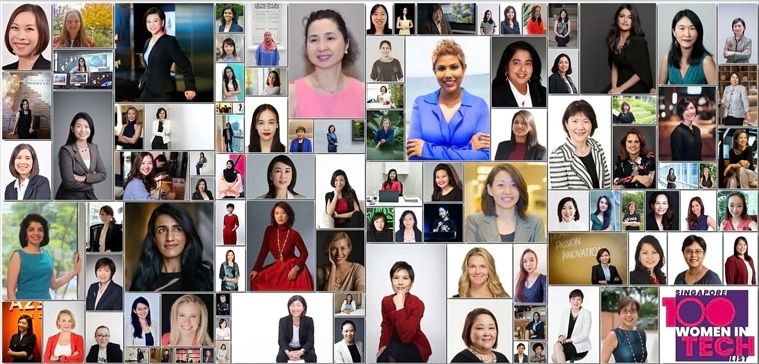 An inaugural list honouring 100 outstanding women in Singapore's technology sector was released during yesterday's Singapore Women In Tech webinar. The 100 women - whom Minister of State Gan Siow Huang described as role models and trailblazers - were