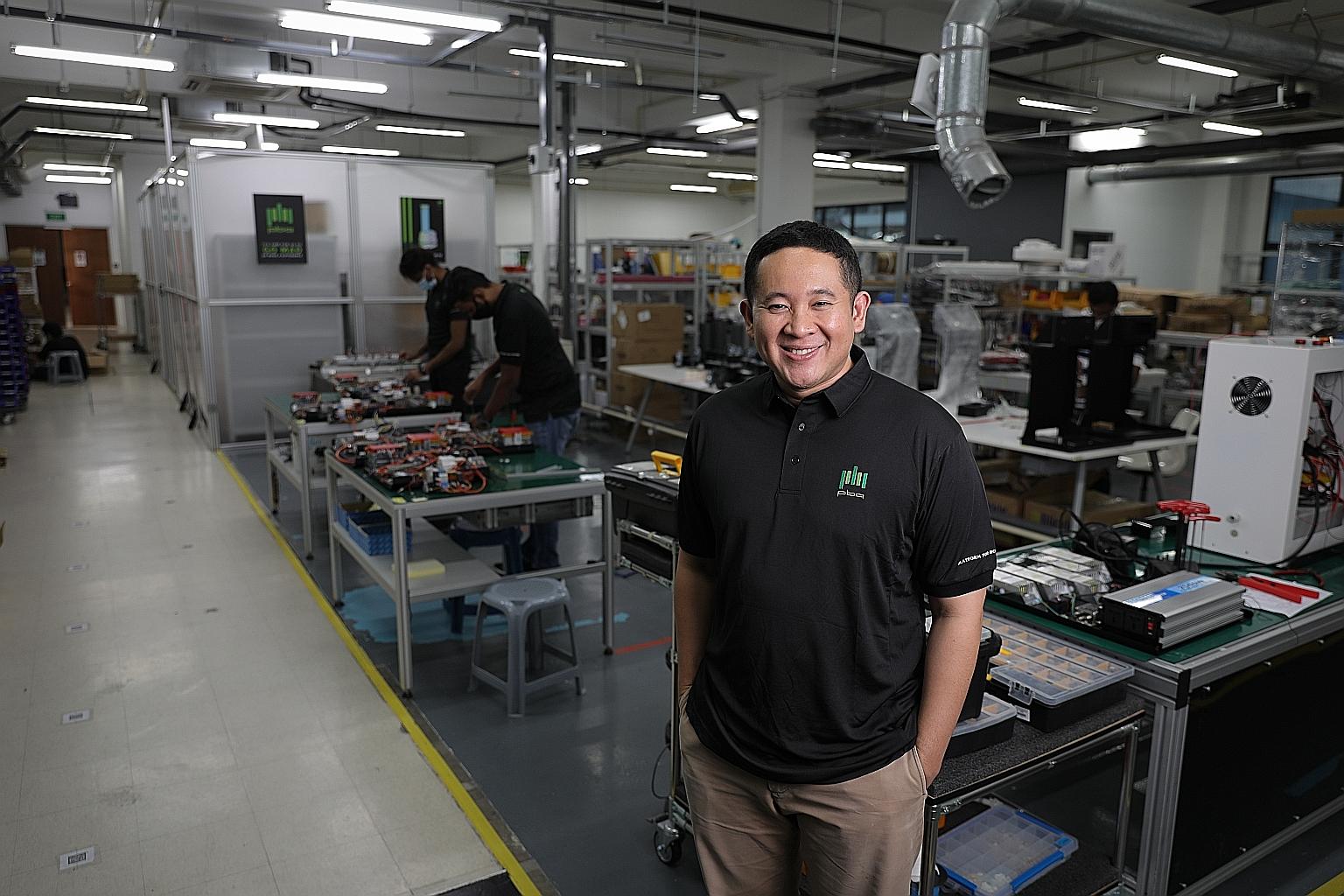 Mr Amrin Amin, a member of the People's Action Party team that lost to the Workers' Party team in Sengkang GRC in the July general election, will be strategy director at robotics and automation firm Platform for Bots and Automation (above) and non-ex