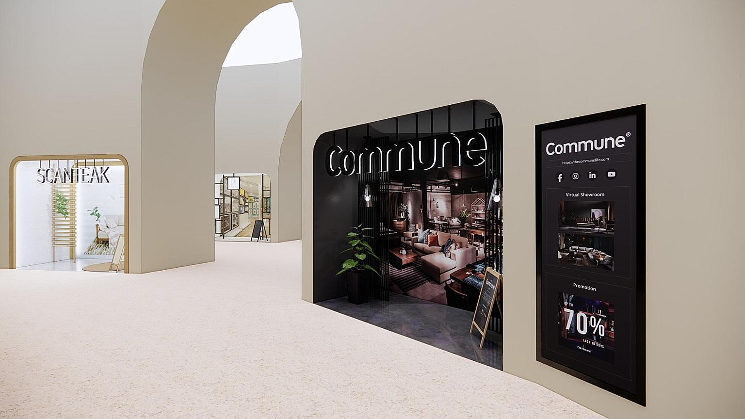 The Great Singapore Sale's virtual mall, called The Furniture Centrum, will feature showrooms for 28 local furniture brands, including Scanteak and Commune. The largely virtual GSS event takes place from today until Oct 10 on the GoSpree.sg platform.