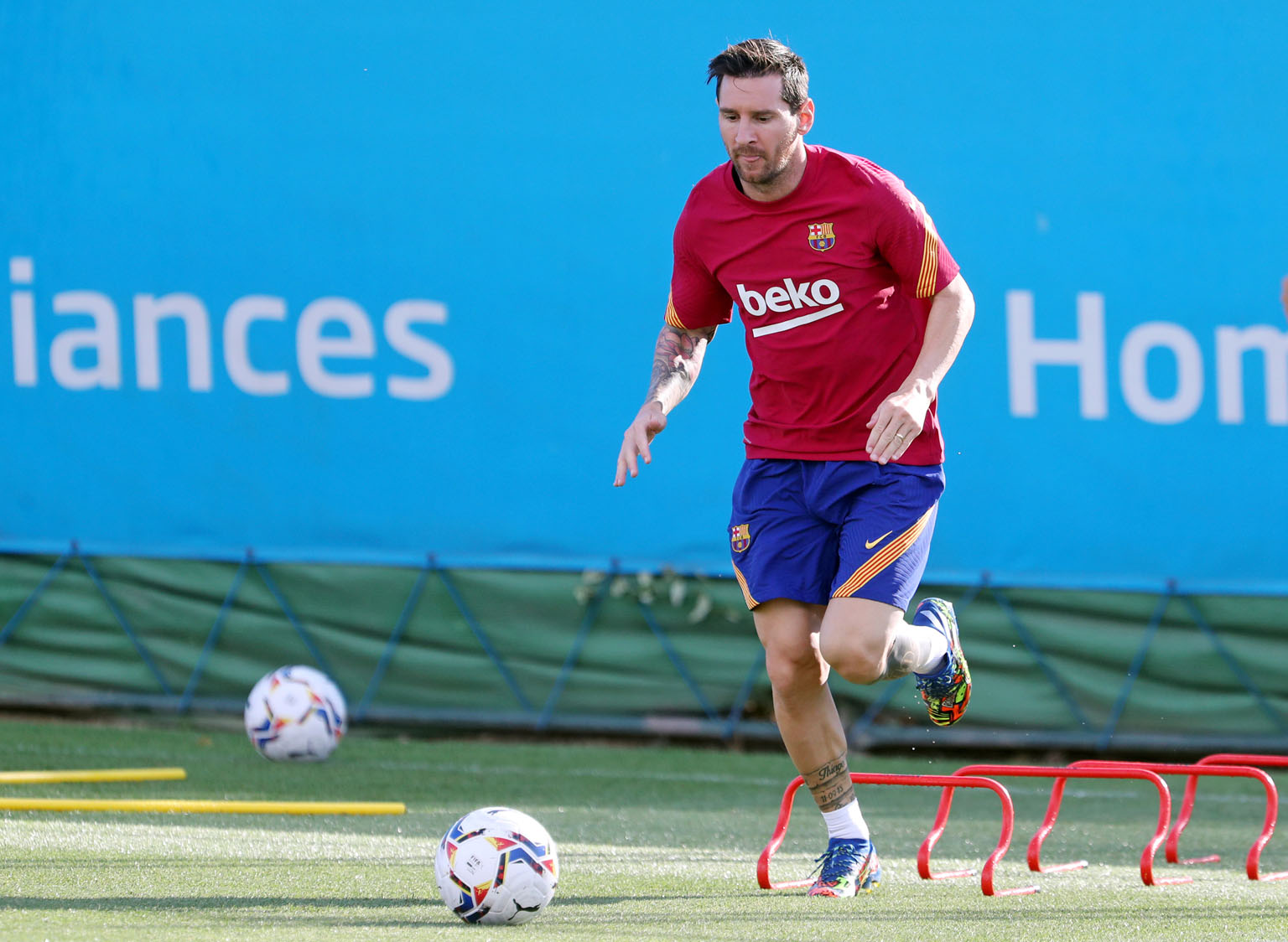 Lionel Messi's failed transfer request to leave Barcelona marred a short break ahead of a new La Liga season for the Catalans.