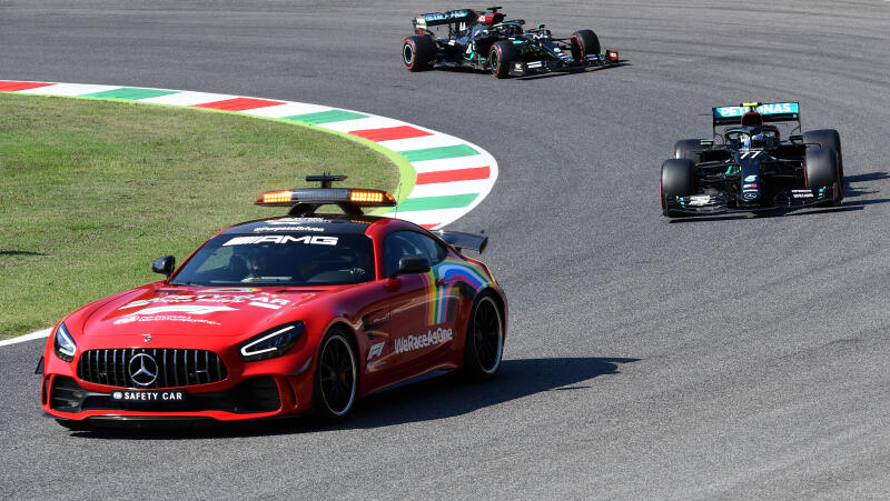 Motor Racing Driver Safety Motor racing: Safety car restarts putting drivers at risk, says Lewis ...