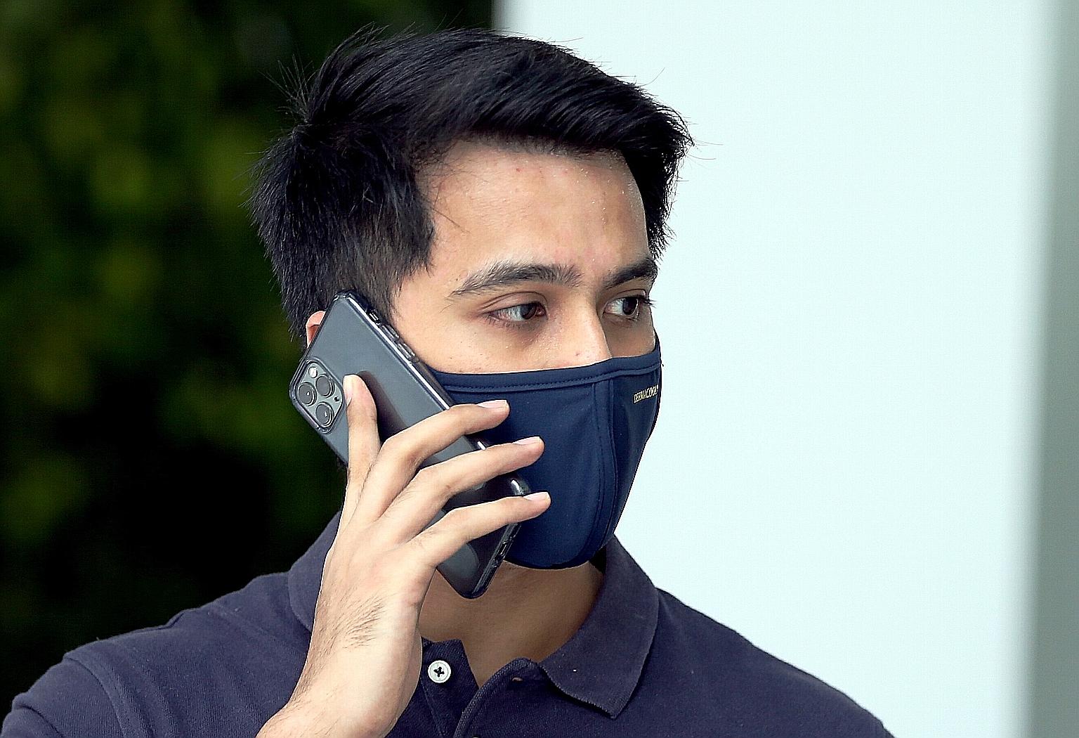 Mohamad Aliff Aziz, 29, was sentenced for theft and for behaving in a disorderly manner in public.