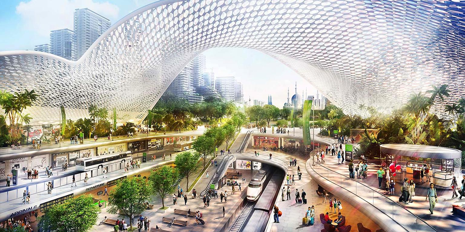 Iskandar Waterfront Holdings is in a joint venture working on the Bandar Malaysia project (above). The developer is preparing for an IPO to raise about RM5 billion (S$1.64 billion).