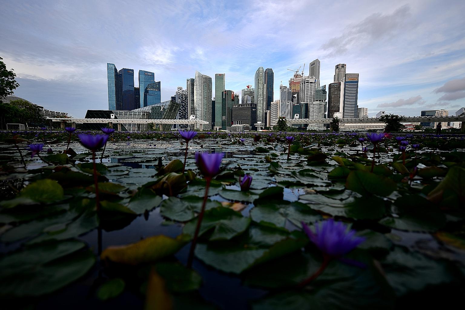 Potential beneficiaries from Chinese technology firms' entry to Singapore are Grade A prime Central Business District office landlords such as CapitaLand Commercial Trust and Keppel Reit, which have vacancies to be filled, said DBS analysts Rachel Ta