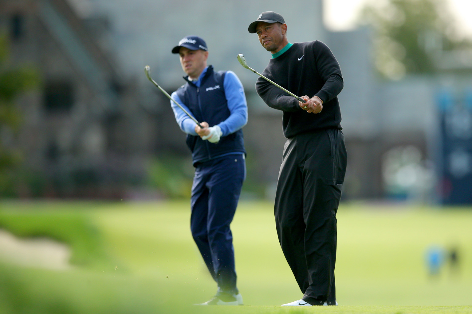 Having experienced a missed cut at Winged Foot during the 2006 US Open, Tiger Woods knows how hard the course is. PHOTO: REUTERS