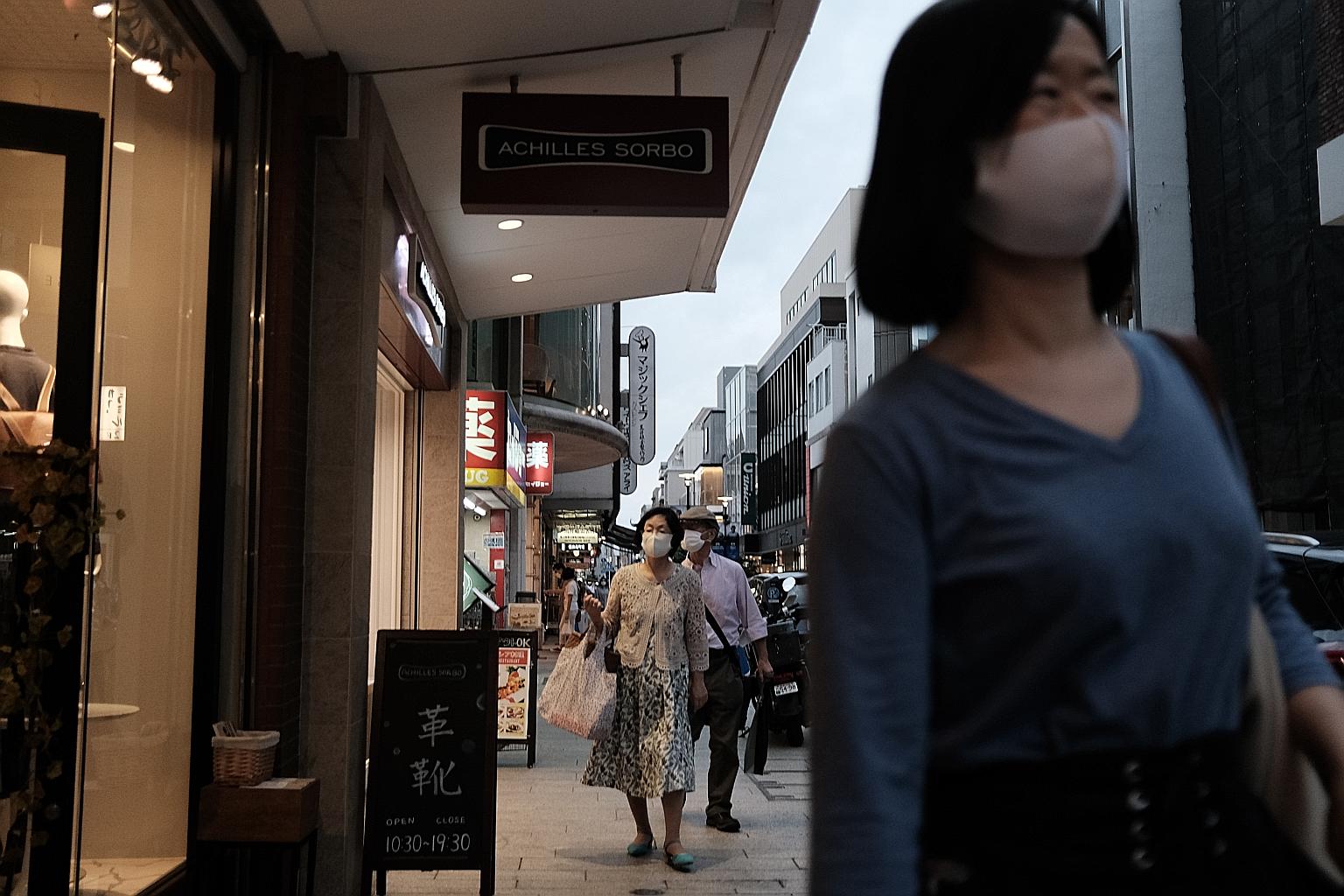 Japan's core consumer price index fell 0.4 per cent last month from a year earlier. That compared with the median market forecast for a 0.4 per cent decline and a flat reading in July and matched the level seen in November 2016.