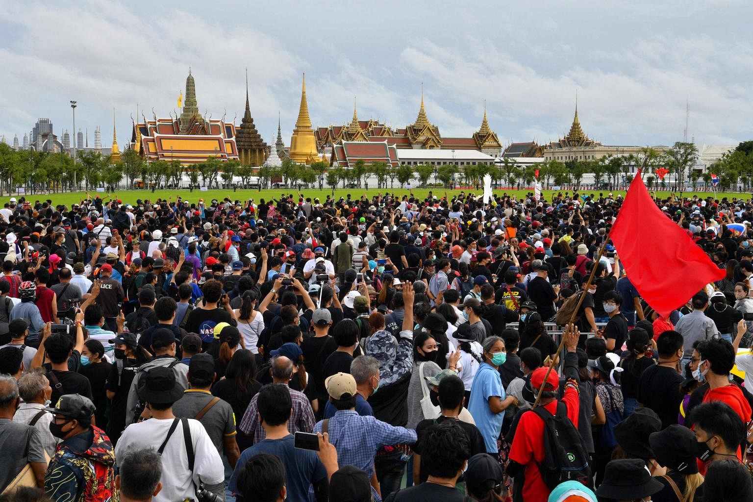 'Prayut Get Out': Thousands Rally In Bangkok Against Thai Government ...