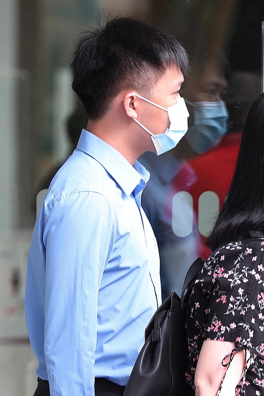 Shaun Ho Yan Liang was also found to have 106 obscene and pornographic videos on his laptop.