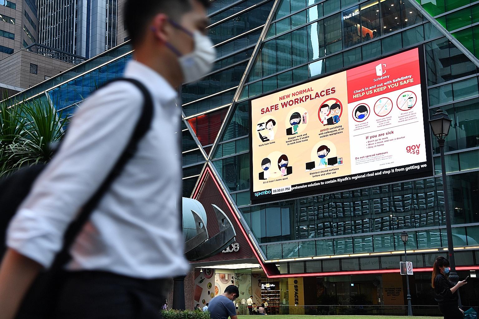 Implementing safe workplace measures and adapting human resource plans to help workers fulfil their potential are among challenges faced by Asean nations, said Manpower Minister Josephine Teo. ST PHOTO: CHONG JUN LIANG