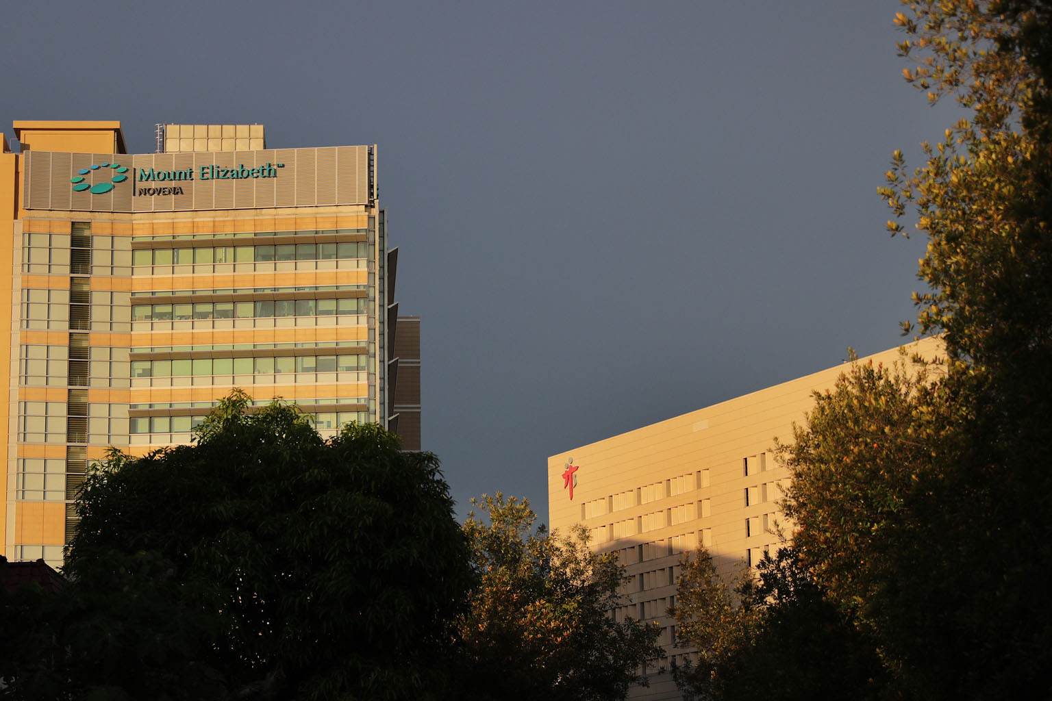 There would be a greater burden on restructured hospitals, like Tan Tock Seng Hospital (right), if more patients shift away from private hospitals, like Mount Elizabeth Novena Hospital, said some private doctors. ST PHOTO: GIN TAY