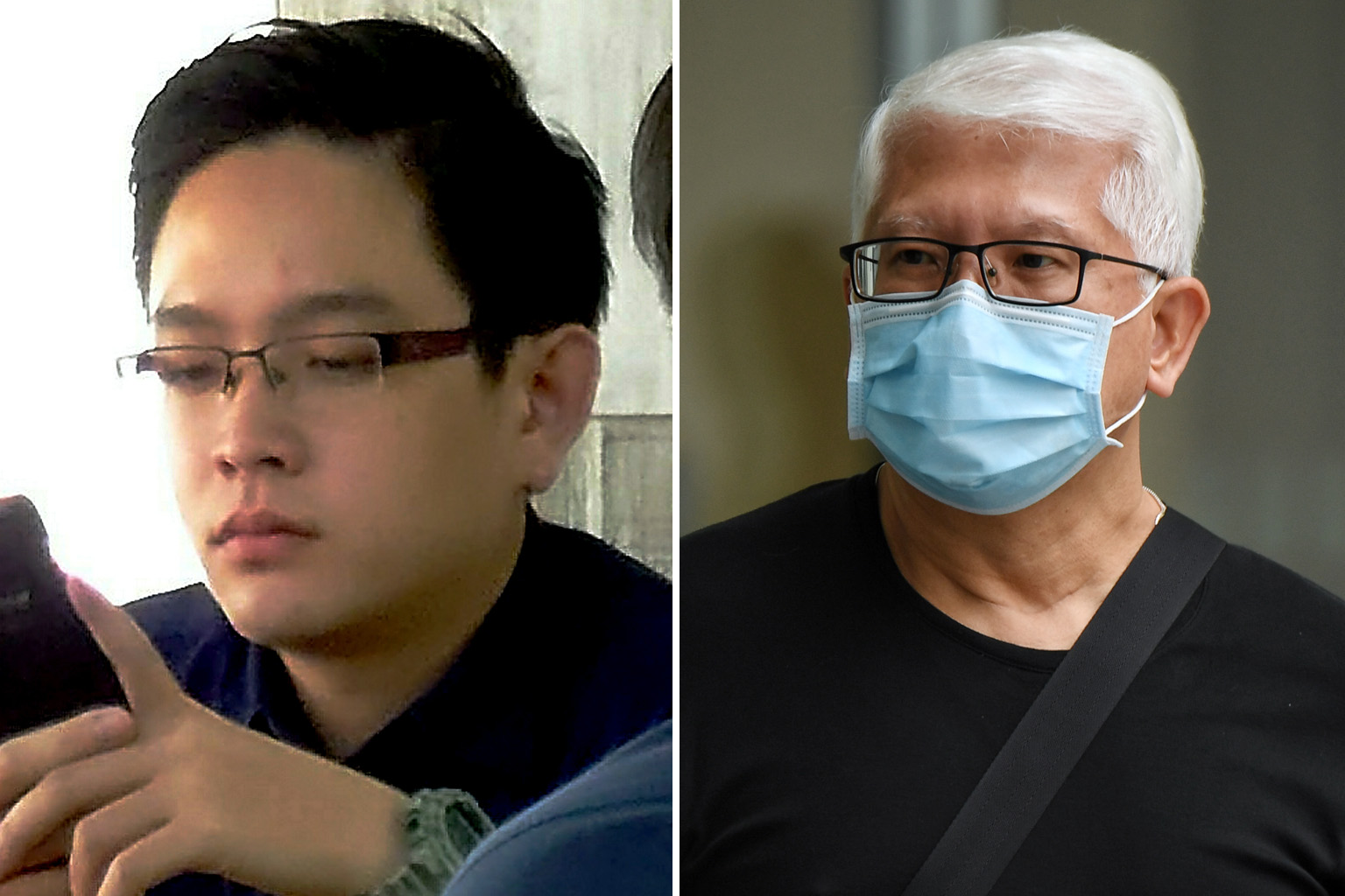 Ryan Xavier Tay Seet Choong (top) was given four years' jail for the 2016 attack, while Lawrence Lim Peck Beng got eight months for abetting Tay in committing the offence.
