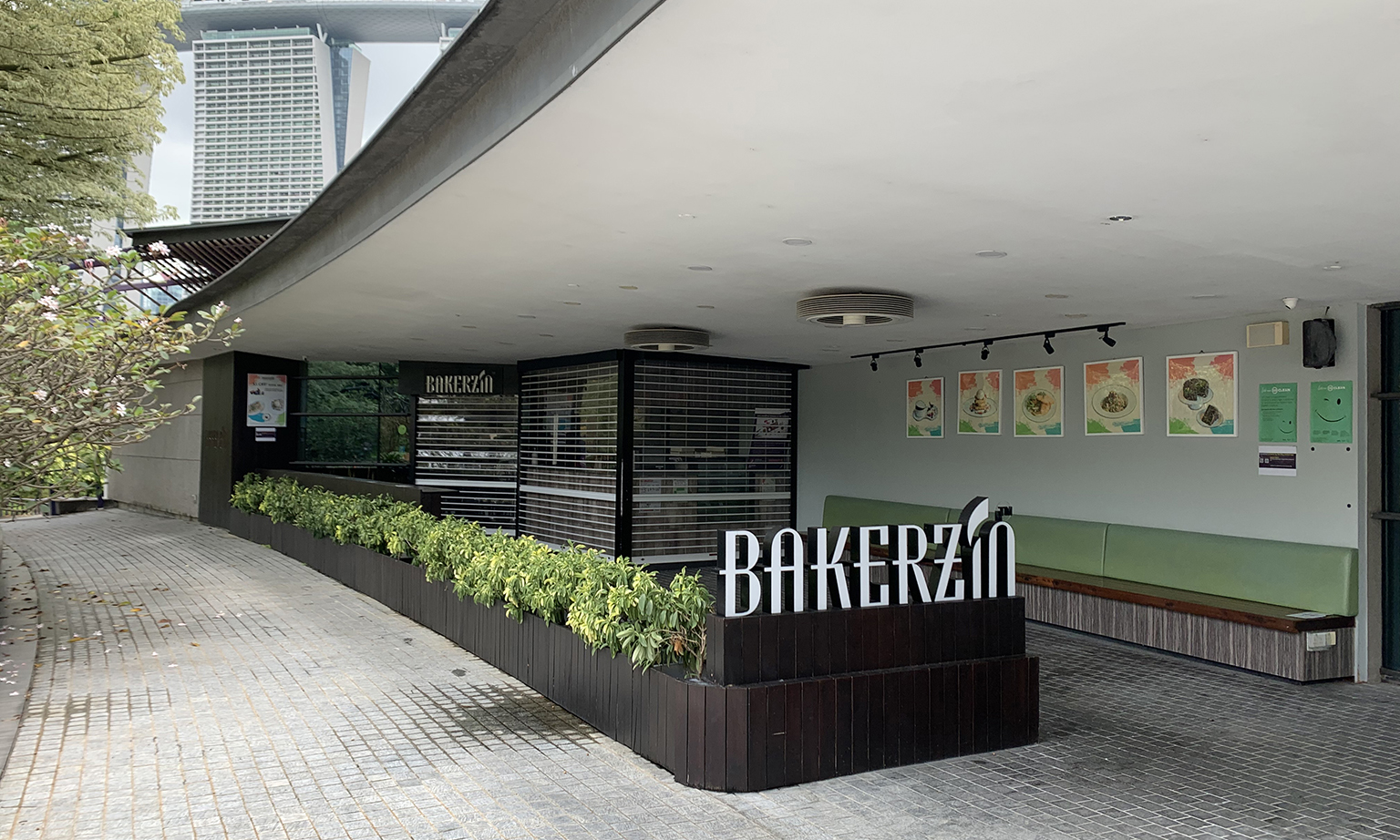 Bakerzin's outlet at Gardens by the Bay.