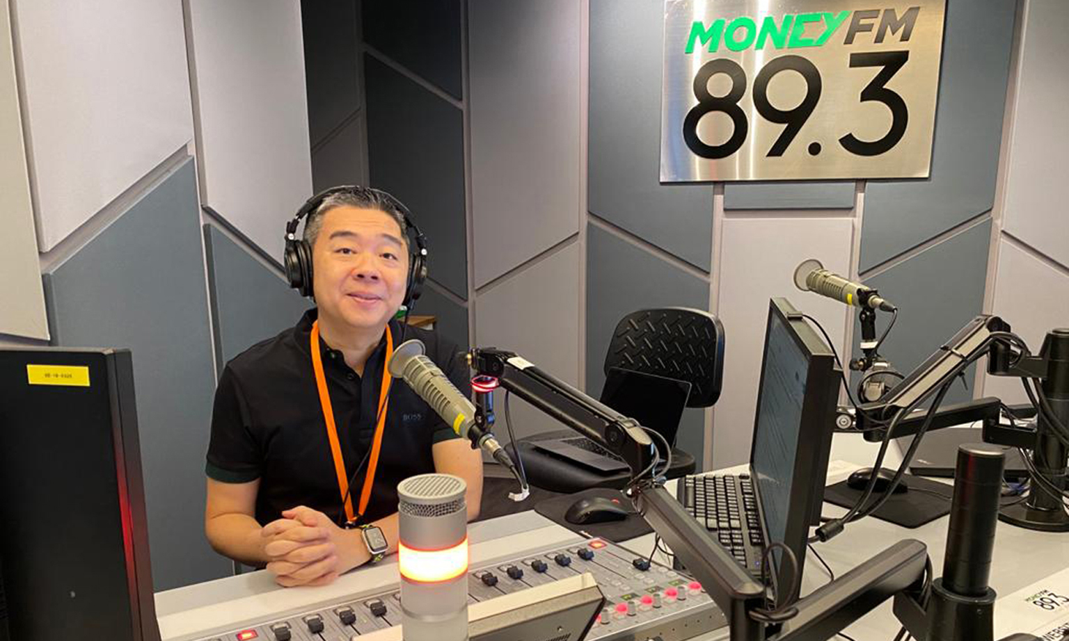 Radio veteran Bernard Lim hosted his last show on Money FM 89.3 yesterday.