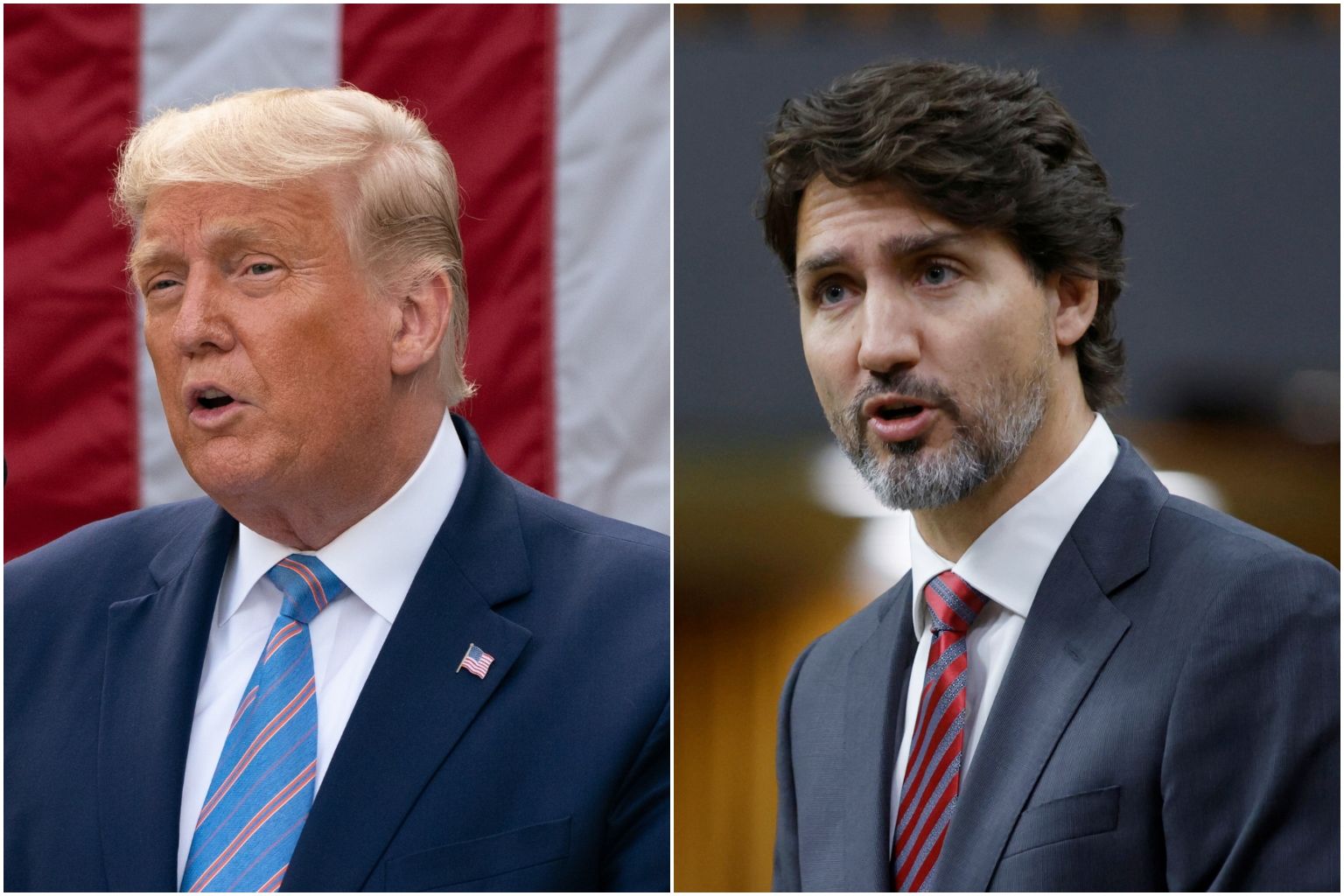 Mr Justin Trudeau thanked Mr Donald Trump in a phone call for the United States' support in the matter.