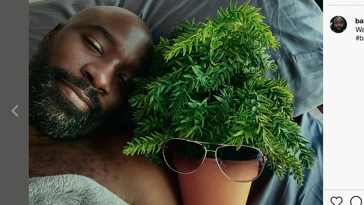 Mike Colter plays Ike, an alcoholic, in an episode of Social Distance.