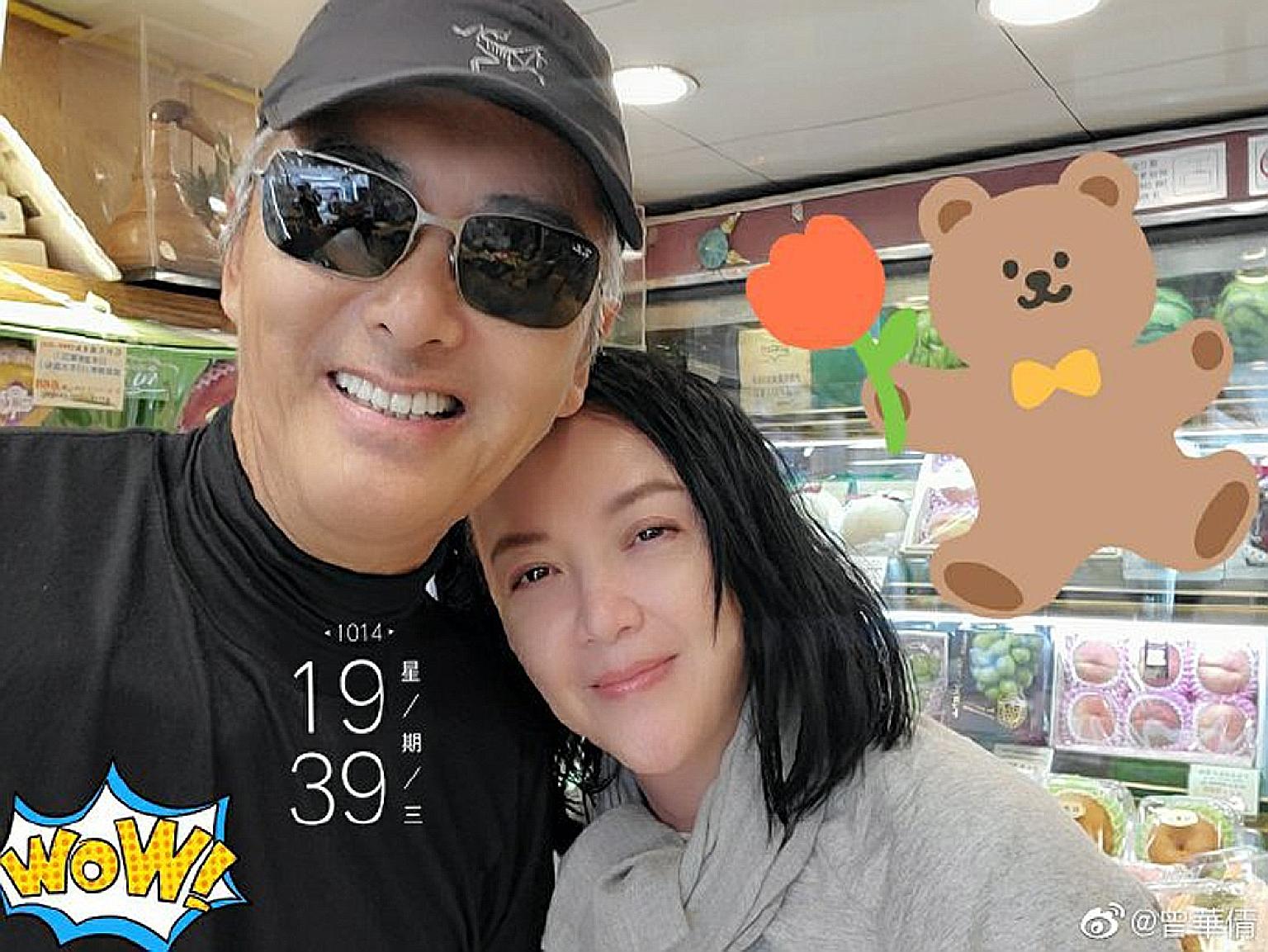 STAR GAZING: When starry-eyed fans spot Hong Kong superstar Chow Yun Fat, they will ask him for a photo and the 65-year-old actor will usually oblige. 	And it seems even celebrities themselves are not immune to his charms. When actress Margie Tsang b