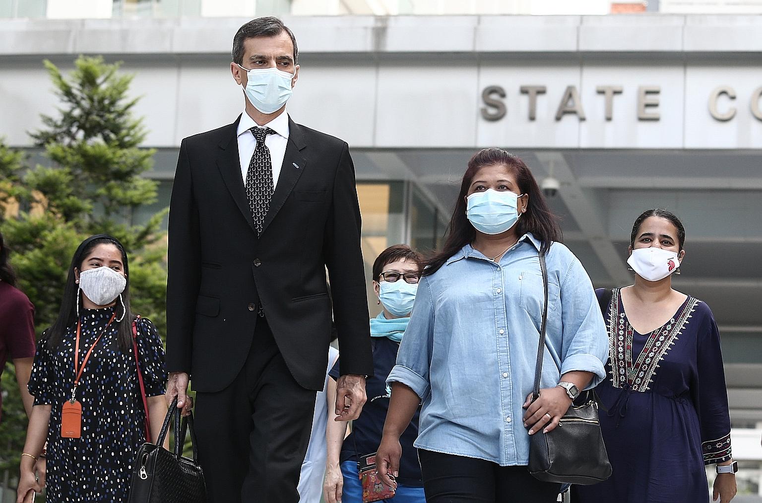 Ms Parti Liyani had two weeks to decide if she wanted to proceed with the case. LIANHE ZAOBAO FILE PHOTO