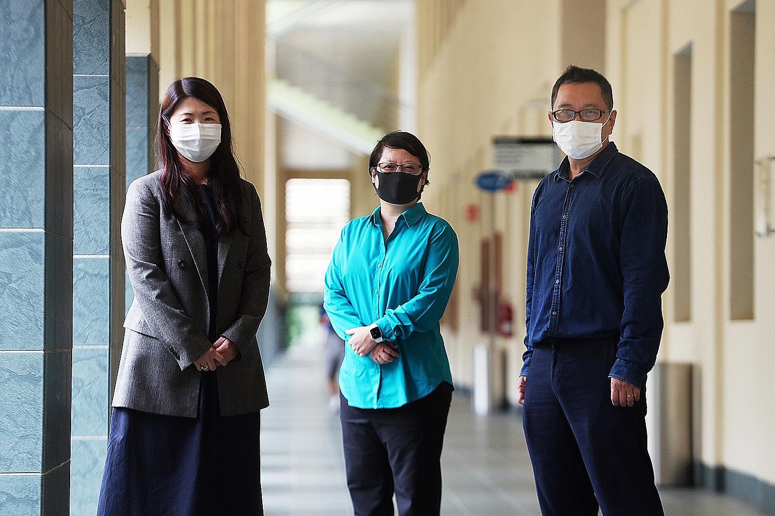 (From left) Dr Chua Bee Leng, Associate Professor Suzanne Choo and Dr Dennis Yeo of the National Institute of Education led the study examining teachers' beliefs towards literature education and their teaching practices. Prof Choo said the survey fin
