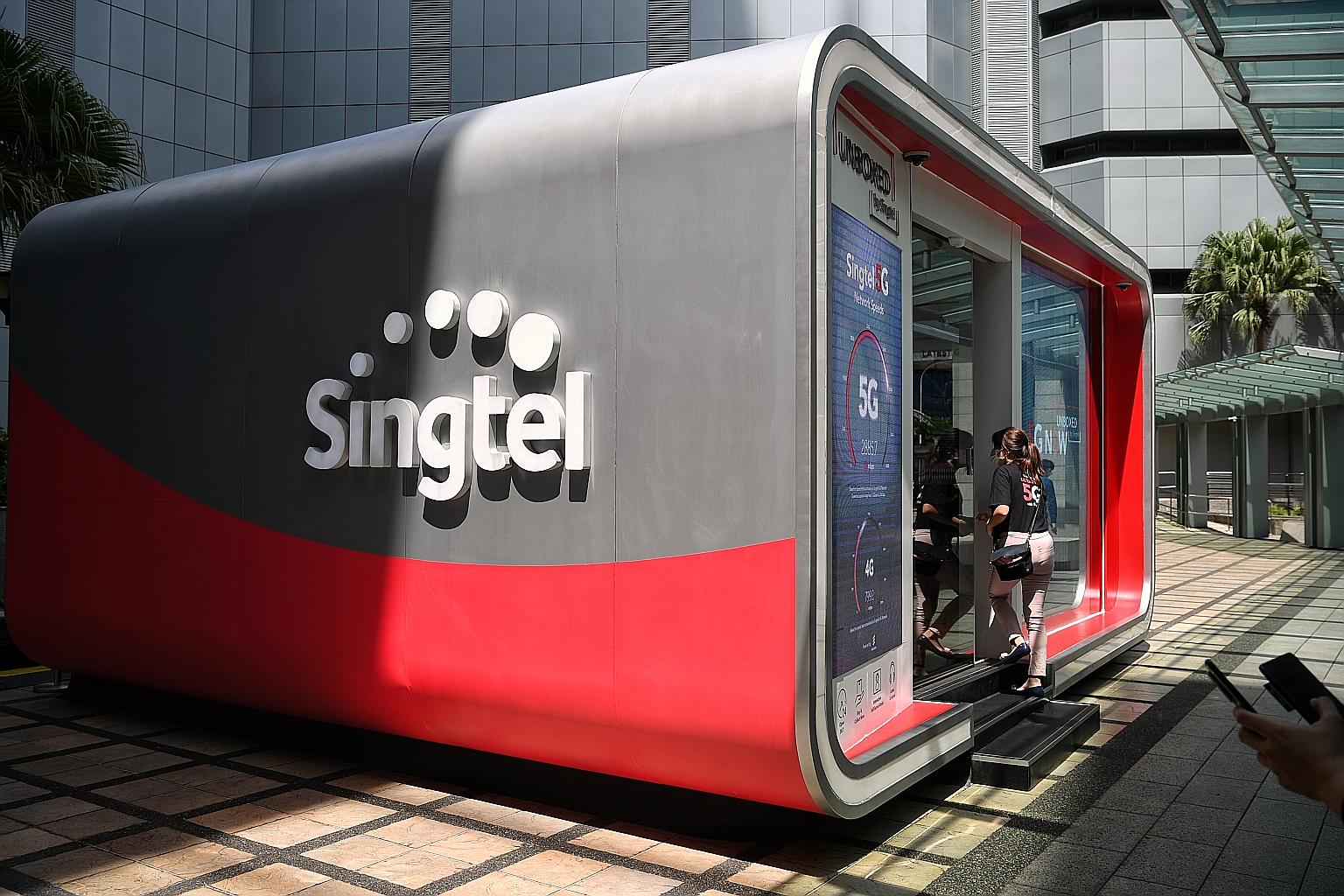 Singtel will receive about $333 million in pre-tax contributions from its Indonesian associate Telkomsel after the sale of telecommunication towers, noted DBS analyst Sachin Mittal, which will help it meet its dividend obligations for 2021. ST PHOTO: