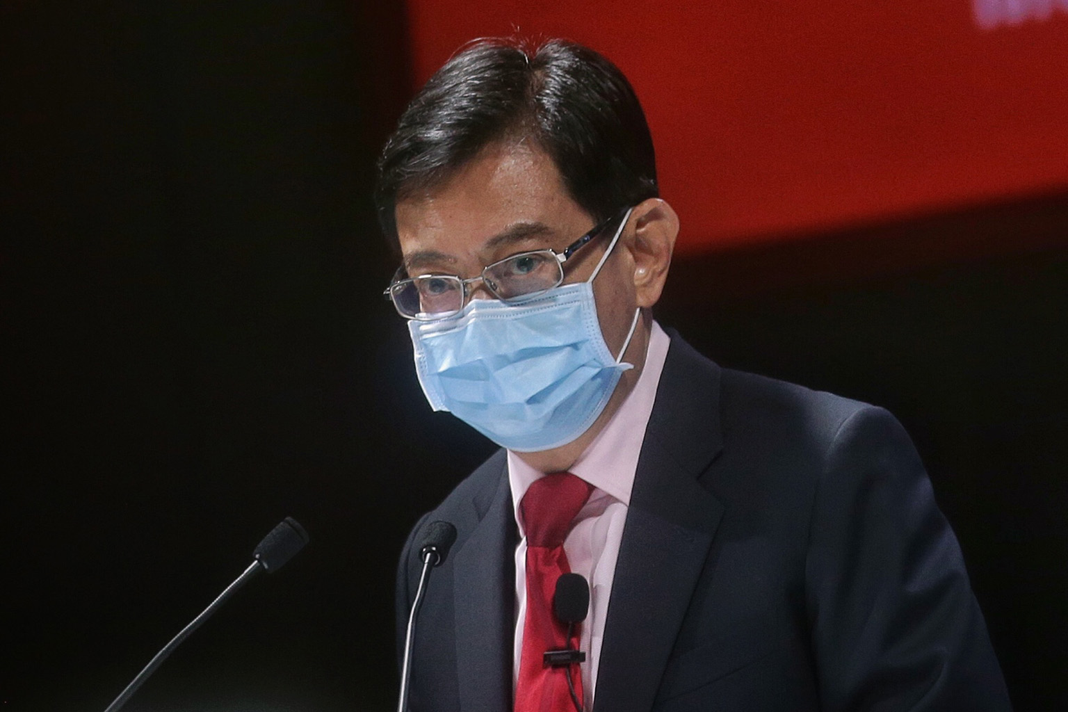 Deputy Prime Minister Heng Swee Keat spoke at the opening ceremony of the Industrial Transformation Asia-Pacific conference.