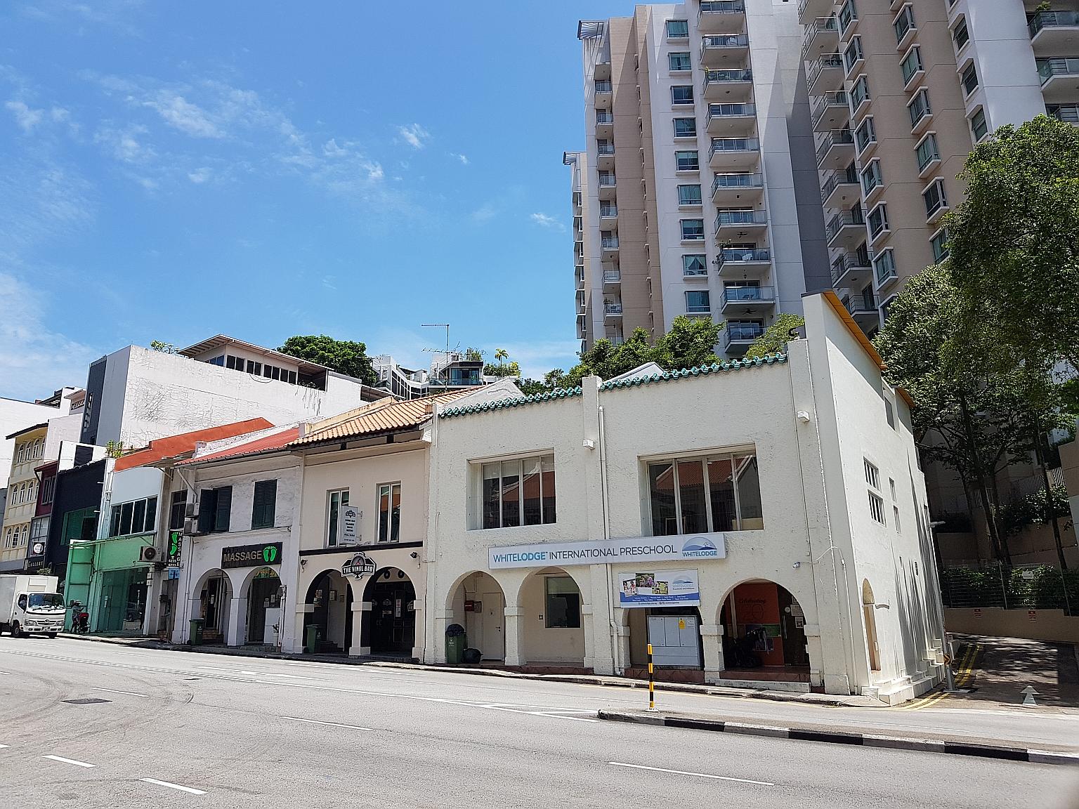 Three adjoining freehold shophouses at 262, 264 and 266 River Valley Road that are on sale via an expression of interest. Recent shophouse transactions include 52 Amoy Street that sold for $8.5 million, 44-46 Amoy Street for $21.3 million and 534 Nor