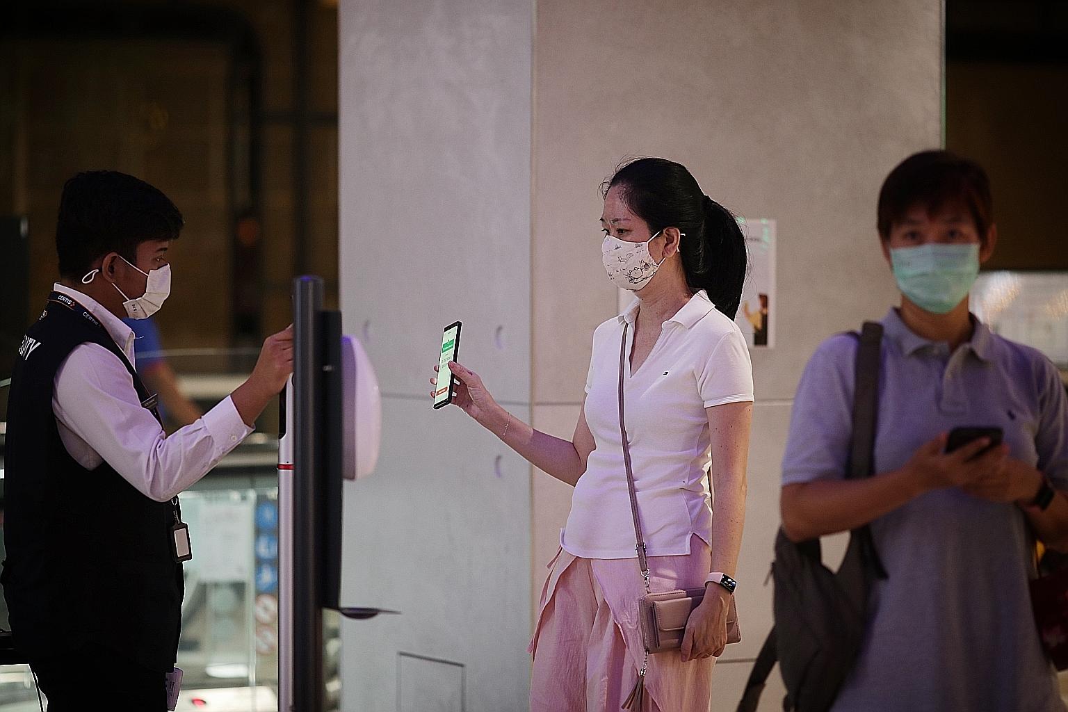 Once TraceTogether-only SafeEntry is implemented, all check-ins must be done using the TraceTogether app or token. This will be mandatory at all public venues, including schools and malls, by end-December.