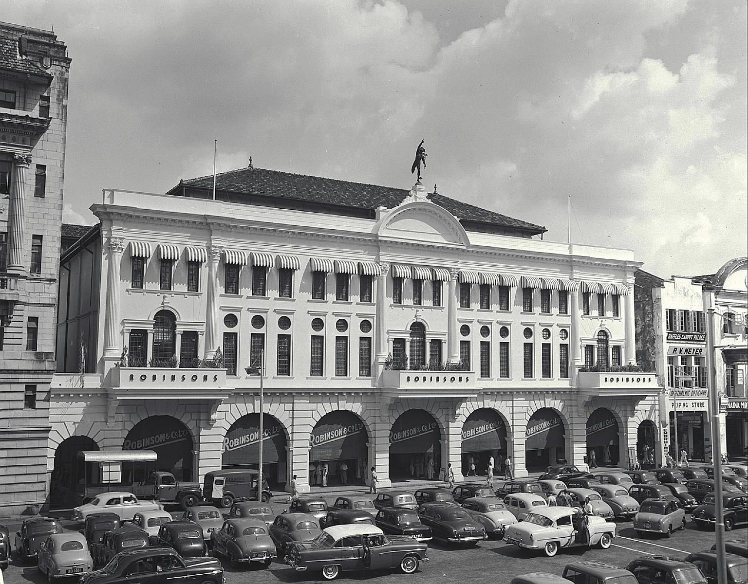 By the 1960s, Robinsons at Raffles Place had captured the imagination of many with its sales, year-end in-store events and mind-numbing range of jewellery, haberdashery, clothes, clocks, confetti and Christmas collectables.