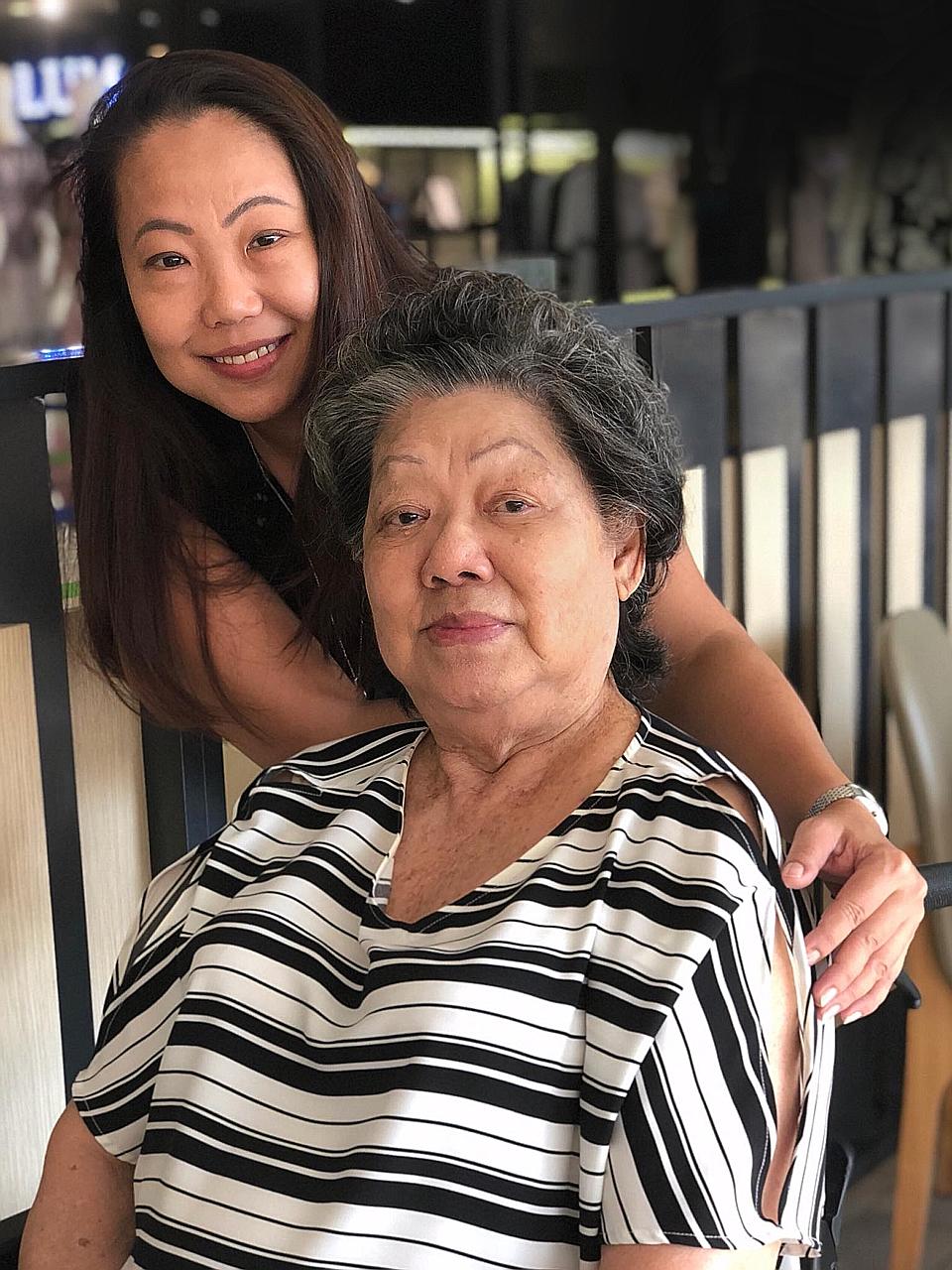 Ms Kris Foo suffered from caregiver burnout in 2015. And during a visit to a geriatrician in July, she was told that it was time to "care for the caregiver", as the doctor could tell she was heading towards another burnout. She has since applied for 