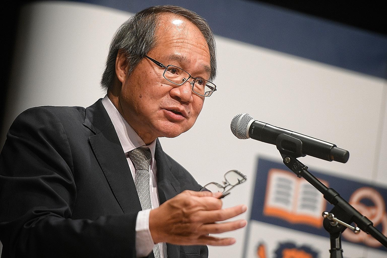 Attorney-General Lucien Wong had nothing to do with the case involving Mr Liew Mun Leong's former maid Parti Liyani at any stage, said Law Minister K. Shanmugam.