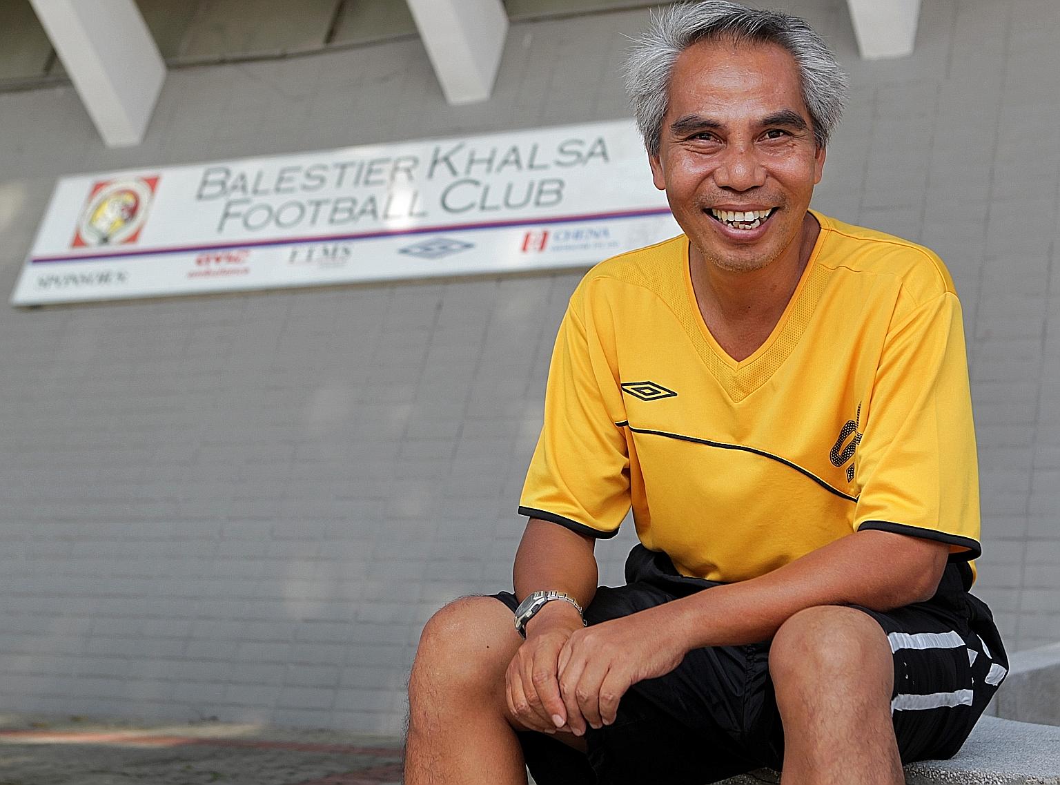 Salim Moin was known as a jovial person off the pitch but was strict and dedicated as a coach. TNP FILE PHOTO