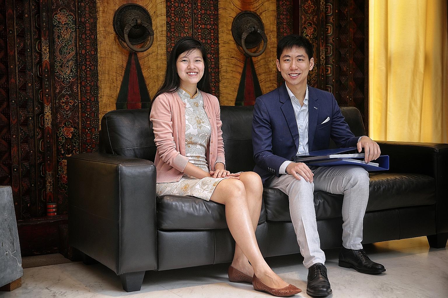 Mr Peter Oh and his wife Deborah Ong, who run Endowment Exchange, found out about the resale of endowment policies when they attended a talk by a company in the trade two years ago. They are now looking to build up an inventory of 100 policies of bet