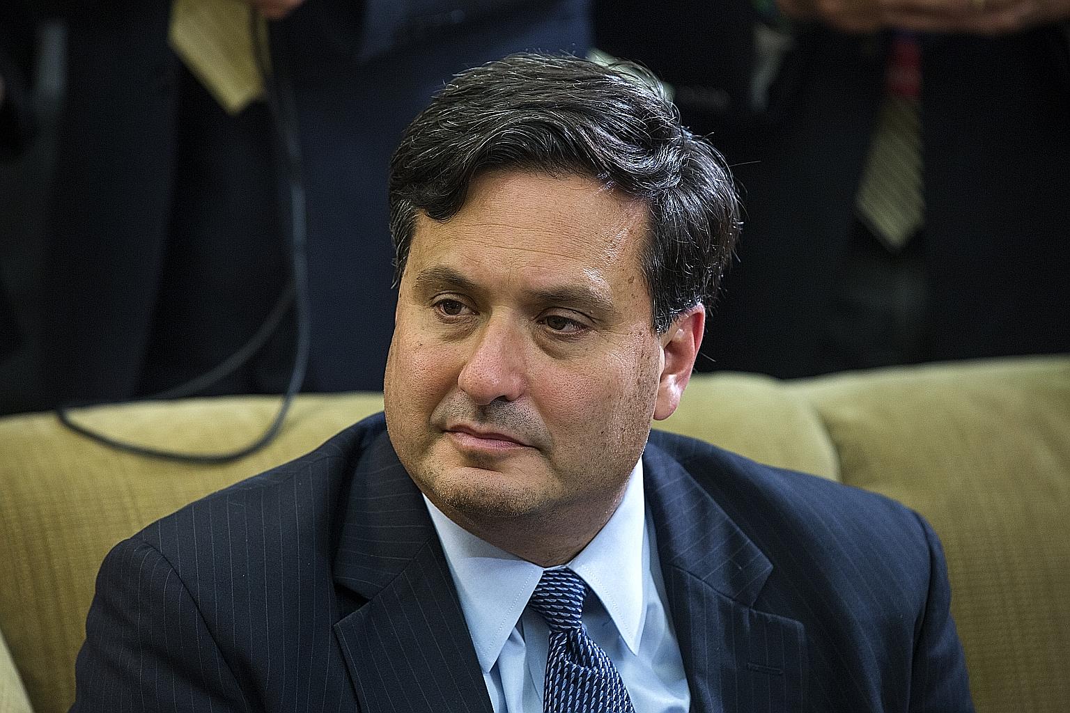 Mr Ron Klain (above), a seasoned Democratic operative, was chosen as United States President-elect Joe Biden's chief of staff on Wednesday.