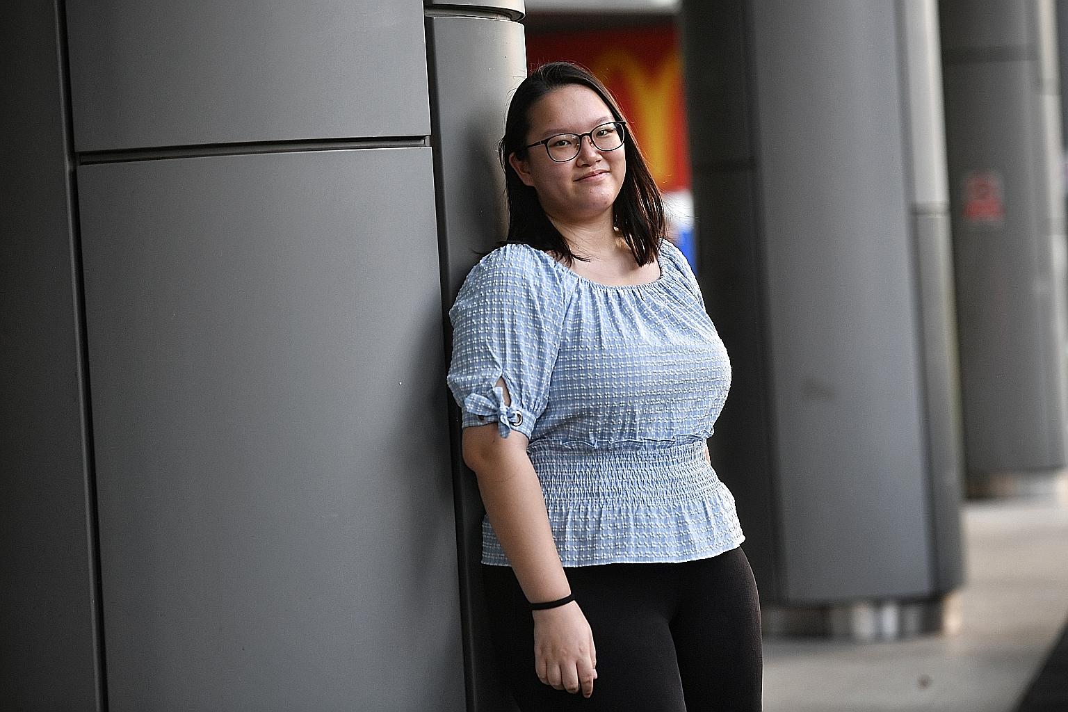 Ms Victoria Quek, who is now 18, became her mother's only caregiver when she was just 14 years old. Her mother, who had been battling renal failure, died last November at the age of 44.