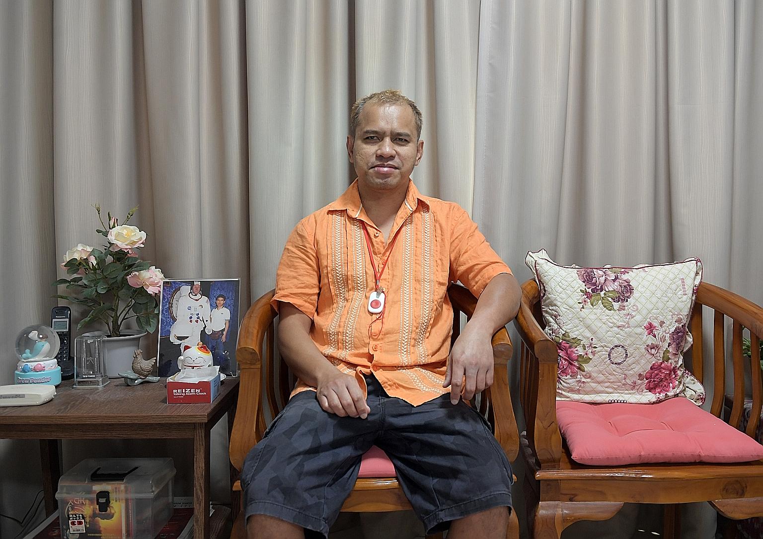 Mr Zamry Abdul Karim fractured his leg and had other injuries when he was hit by a taxi while crossing a road in 2017.