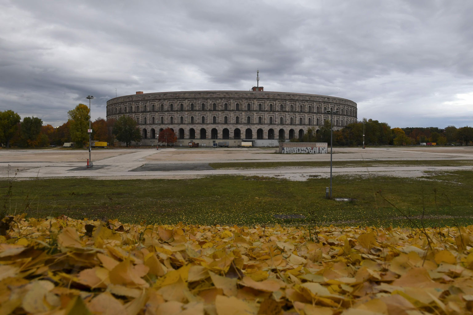 The Congress Hall at the Nazi Party Rallying Grounds in Nuremberg, southern Germany, last month.